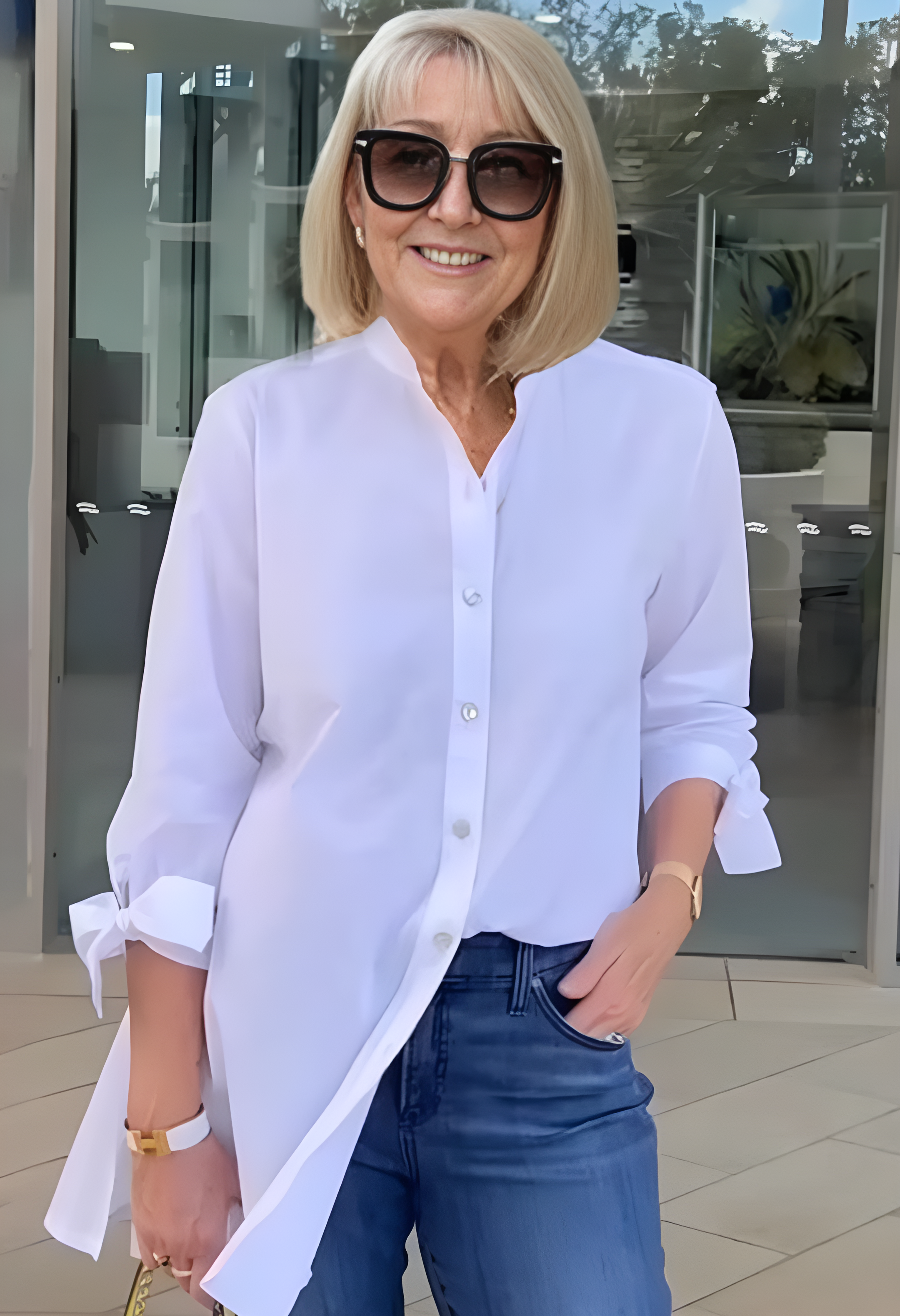 Julieta | Blouse à Col en V