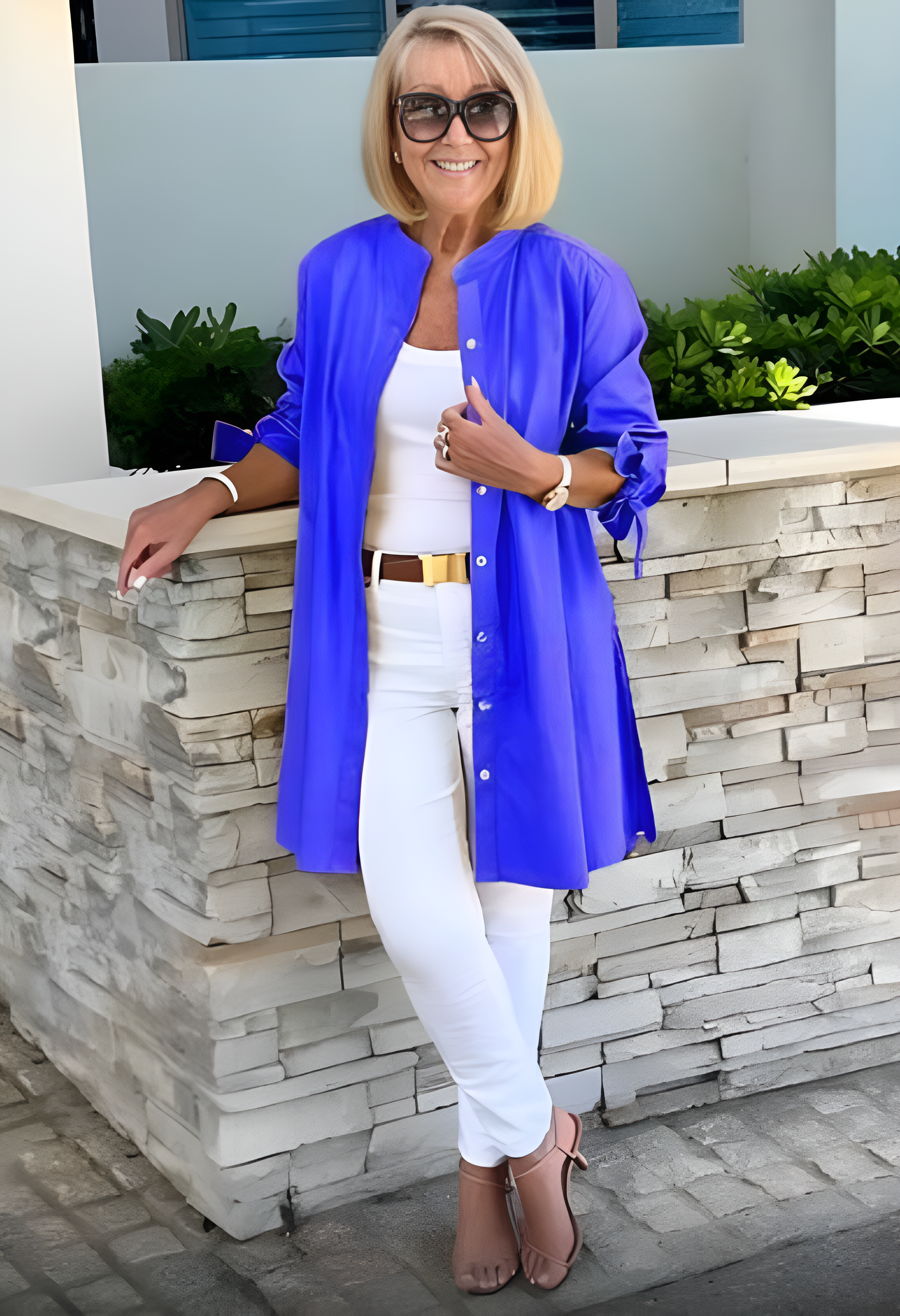 Julieta | Blouse à Col en V
