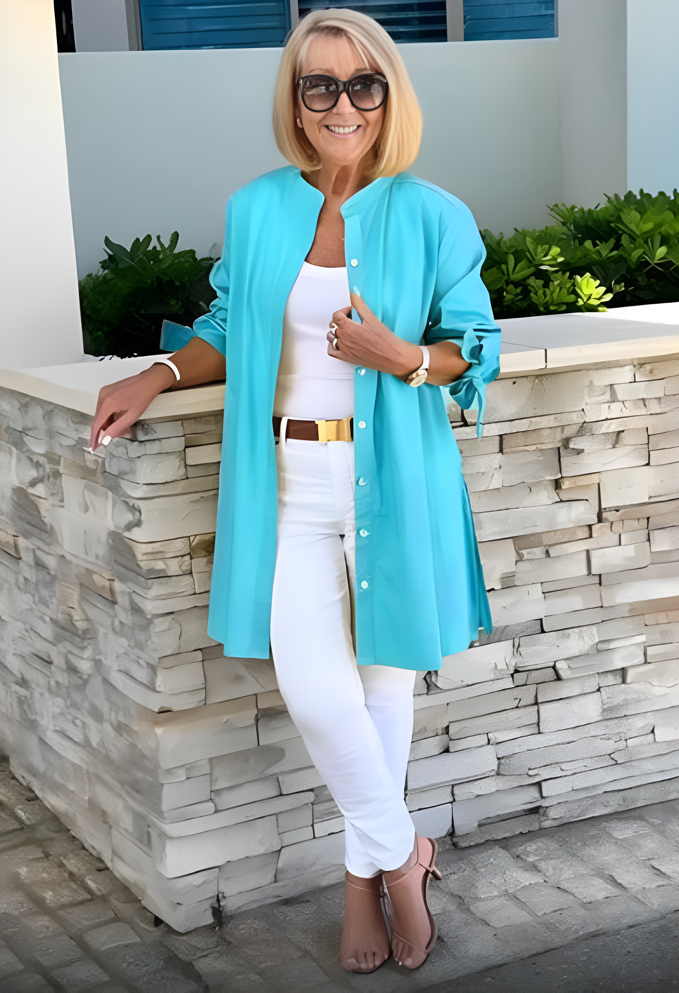 Julieta | Blouse à Col en V