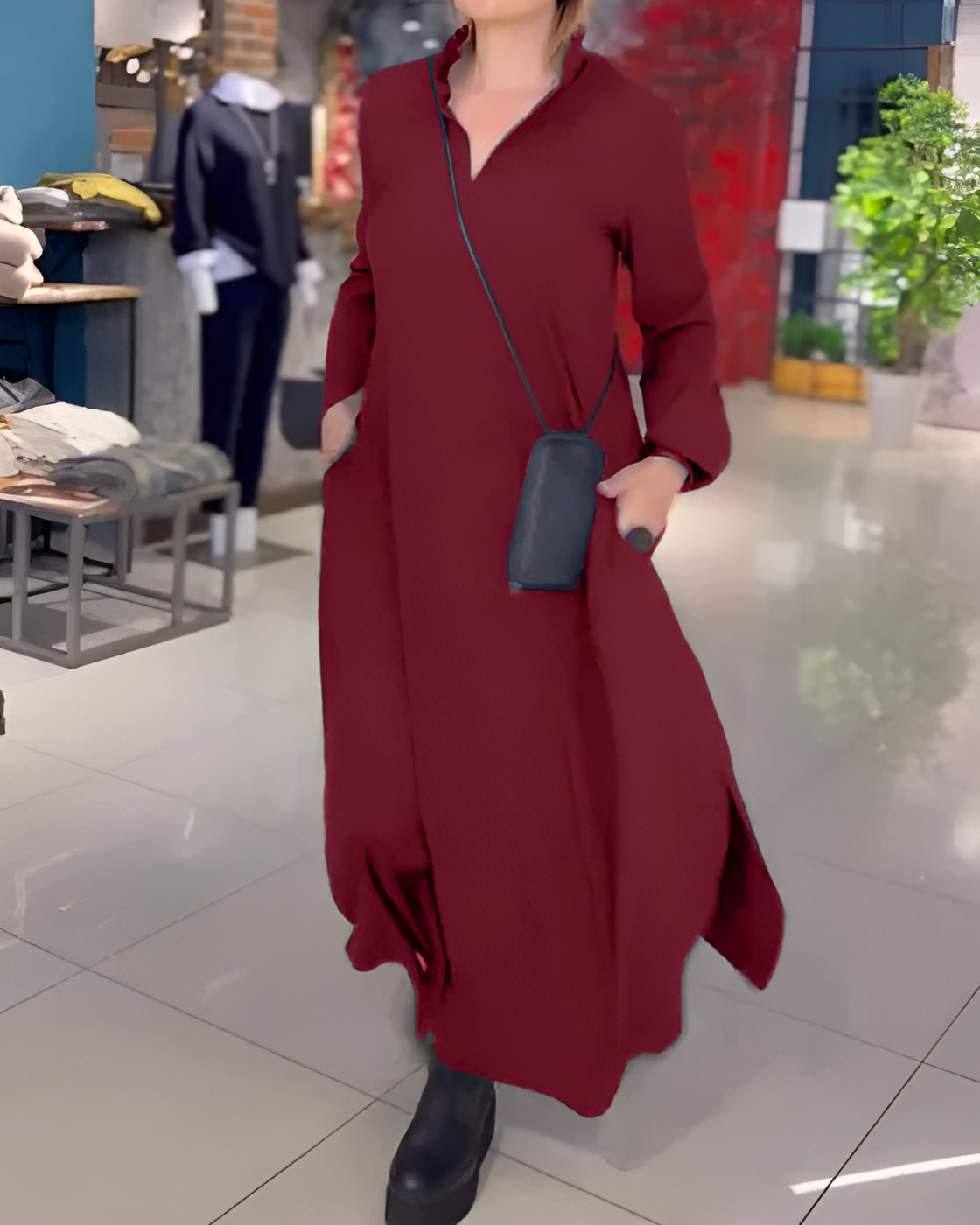 Nicole | Robe Maxi Élégante