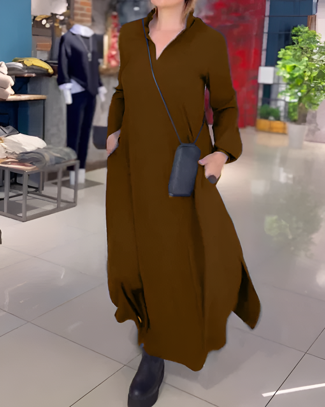 Nicole | Robe Maxi Élégante