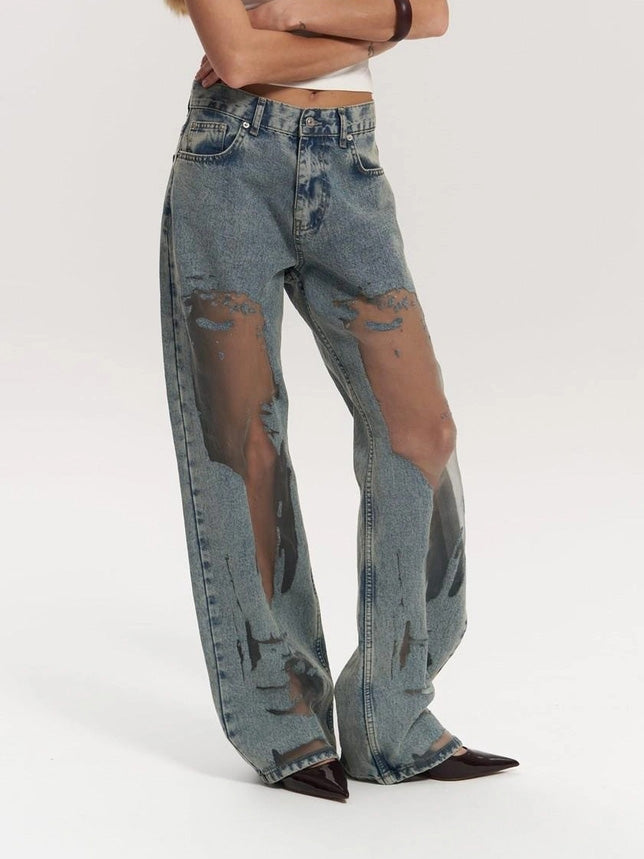 Chloé | Jean Denim Transparent