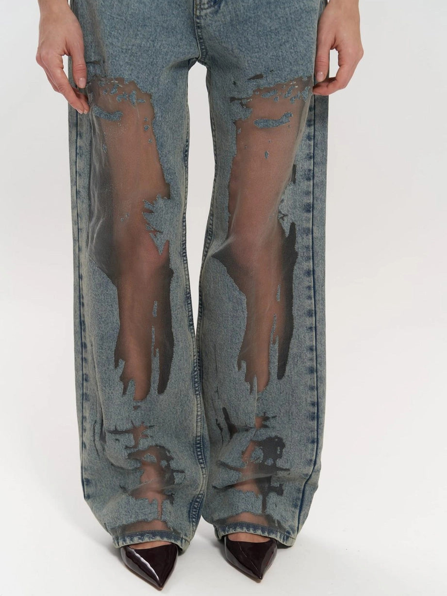 Chloé | Jean Denim Transparent