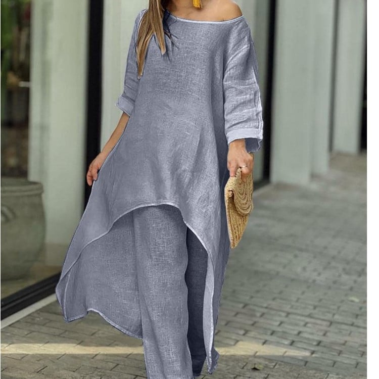 Fabiola | Elegant Linen Set