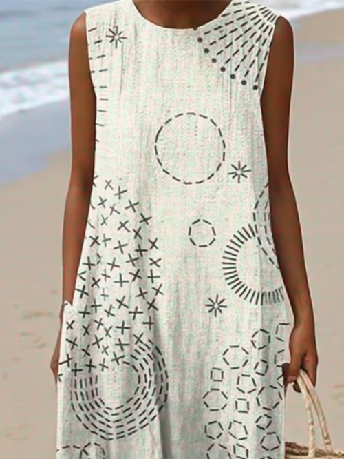 Dress with Defined Waist