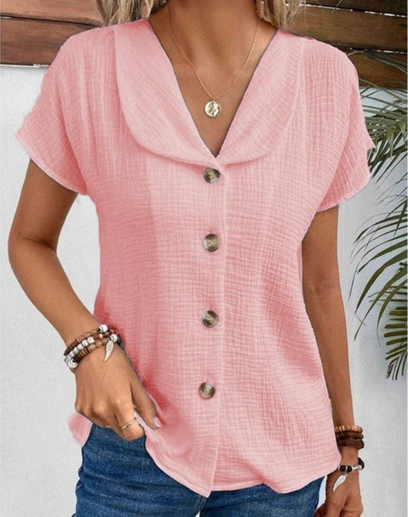 Aliyah™ | Blouse d'Été Chic