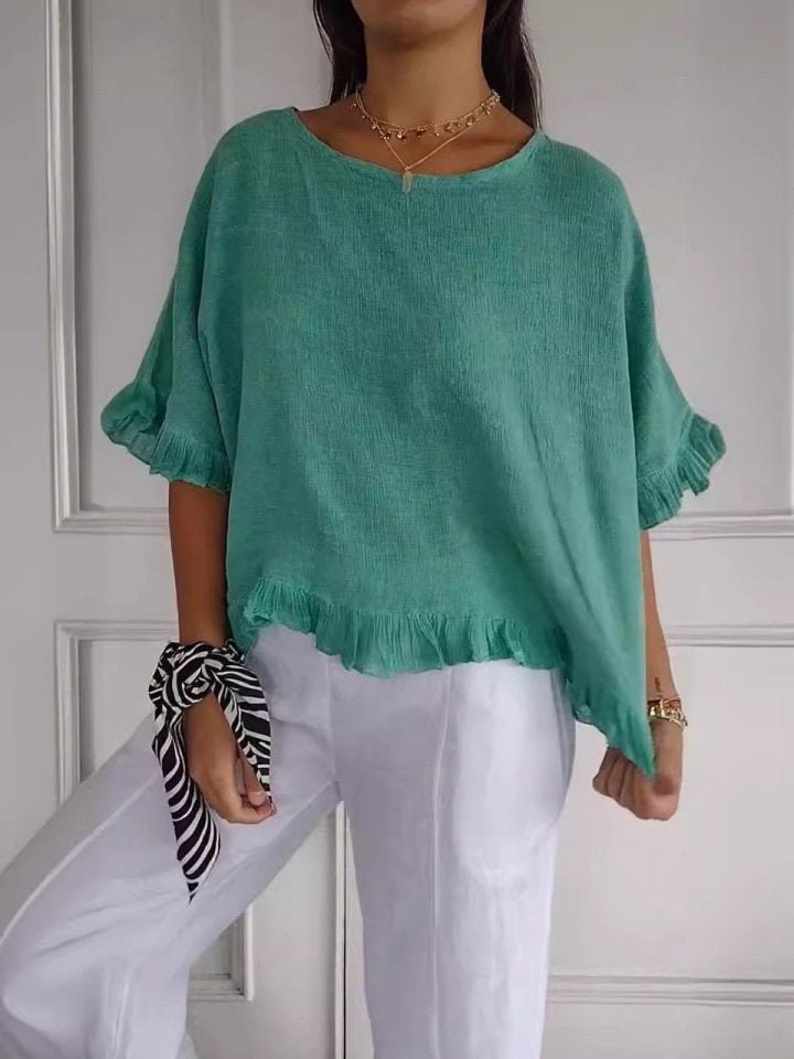 Claudia™ | Blouse Casual Élégante