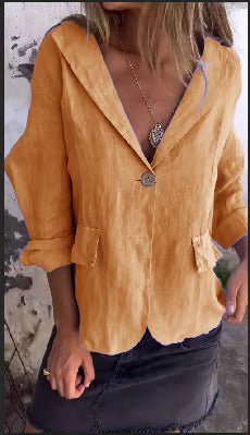 Ellie™ | Top Blazer Minimaliste