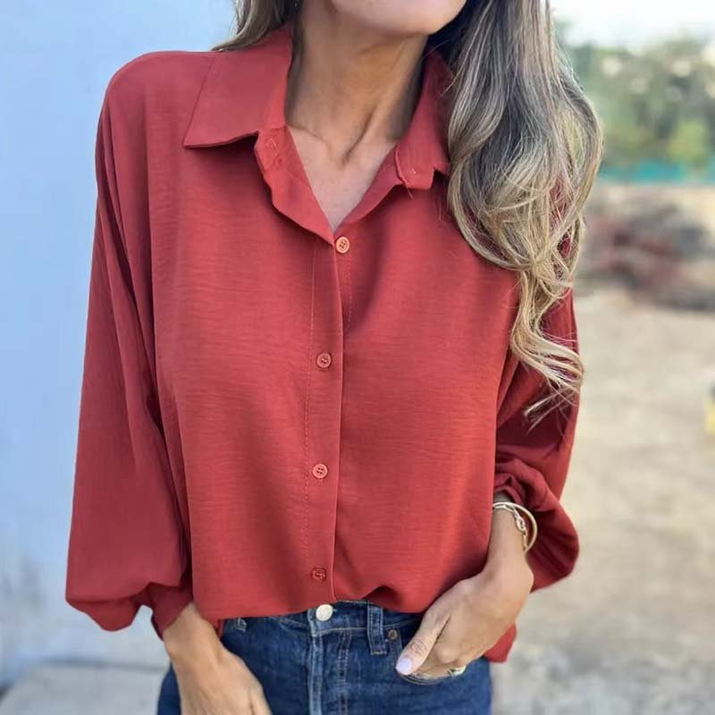 Elysa™ | Blouse à Boutons Élégante