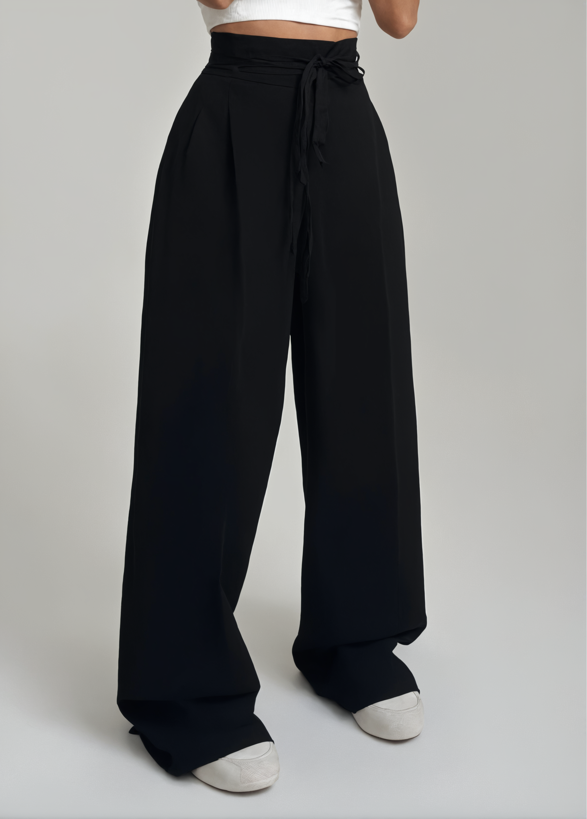 Lina | Pantalon large élégant
