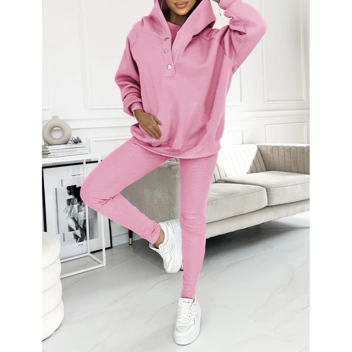 Confortable Ensemble de Hoodie 3 pièces