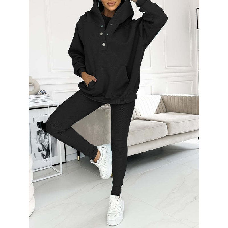 Confortable Ensemble de Hoodie 3 pièces