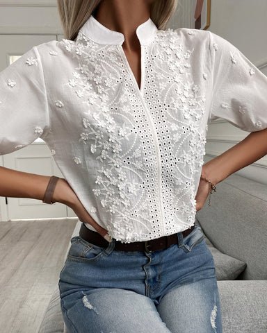 Leah™ | Blouse Élégante Chic