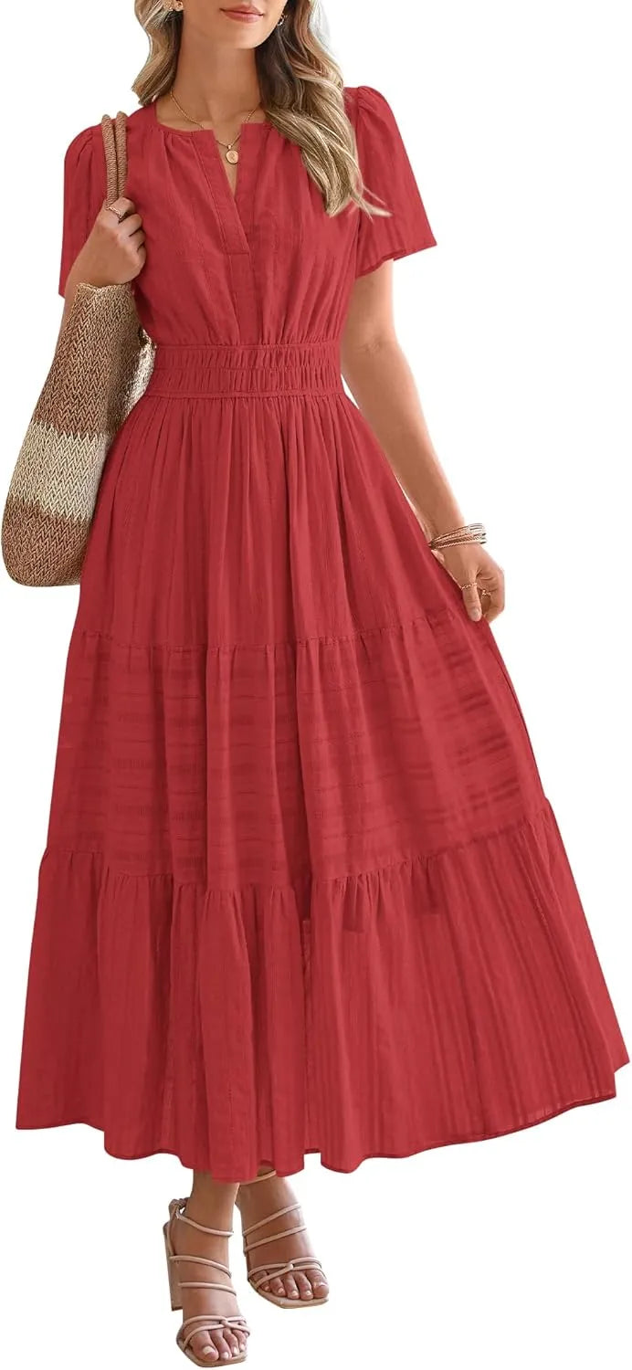 Clea | Robe Midi Décontractée