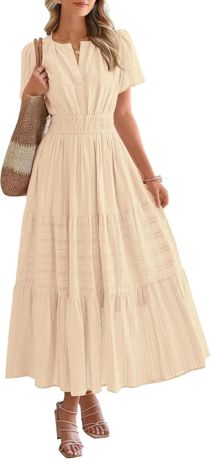 Clea | Robe Midi Décontractée