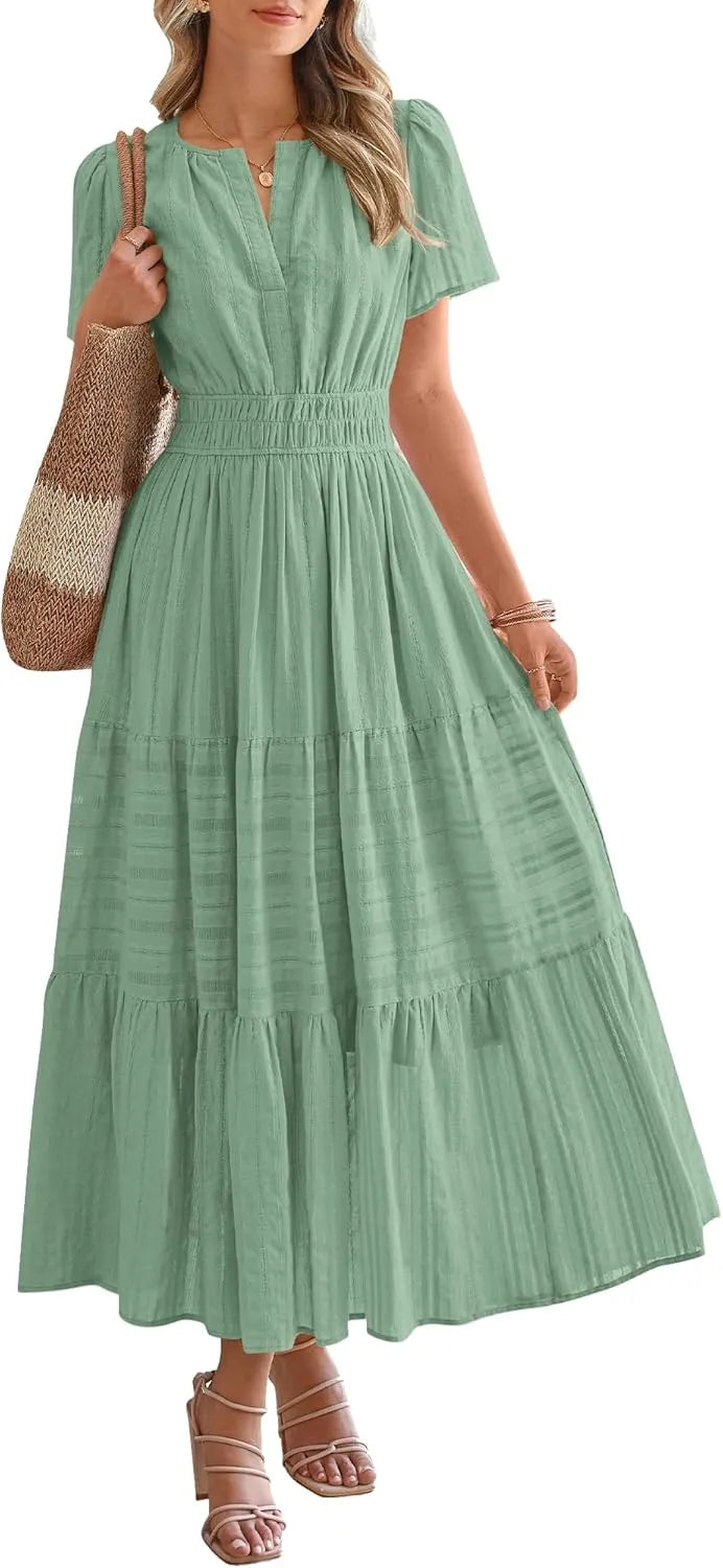 Clea | Robe Midi Décontractée