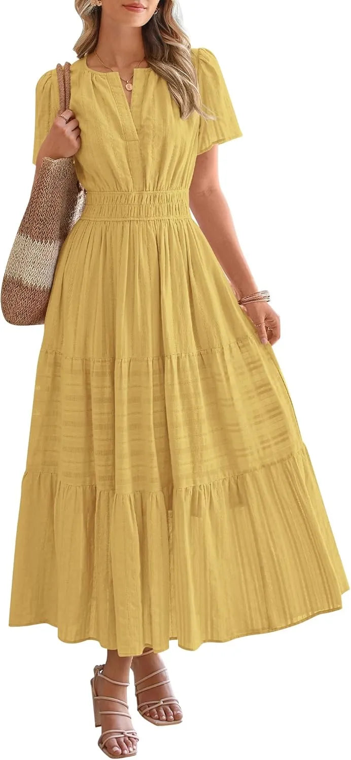 Clea | Robe Midi Décontractée
