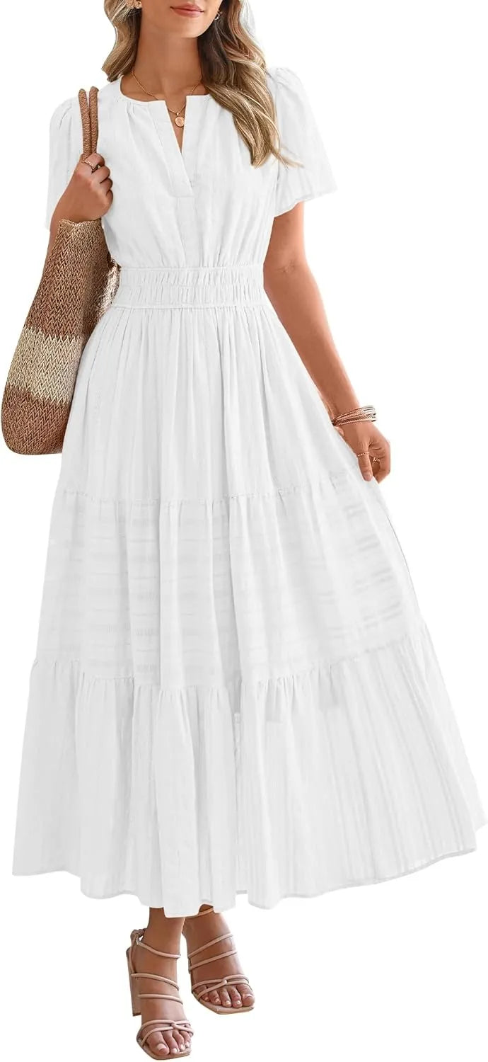 Clea | Robe Midi Décontractée