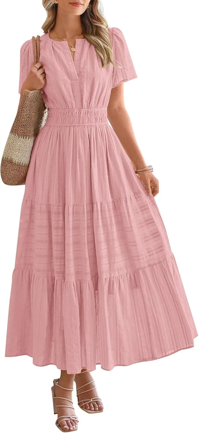 Clea | Robe Midi Décontractée