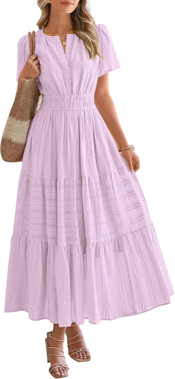 Clea | Robe Midi Décontractée