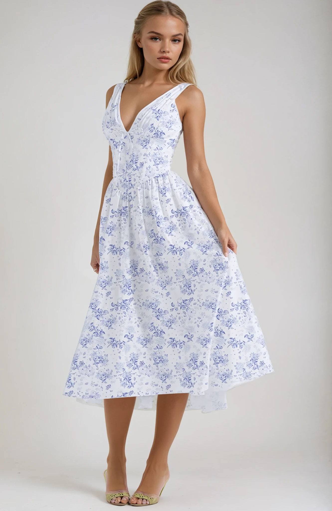 Madeleine | Robe midi confortable et affirmée