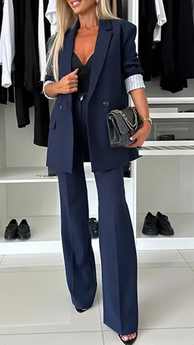 Inès | Ensemble Pantalon & Blazer Chic