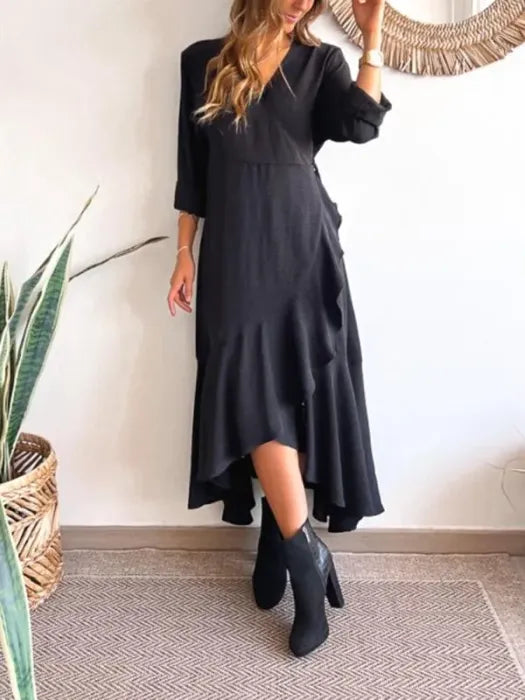 Léa | Robe Décontractée en Satin
