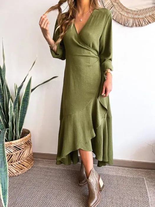 Léa | Robe Décontractée en Satin