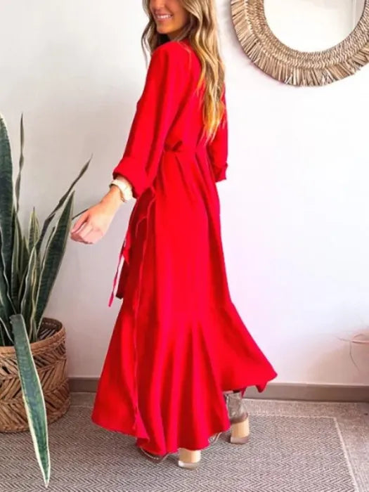 Léa | Robe Décontractée en Satin