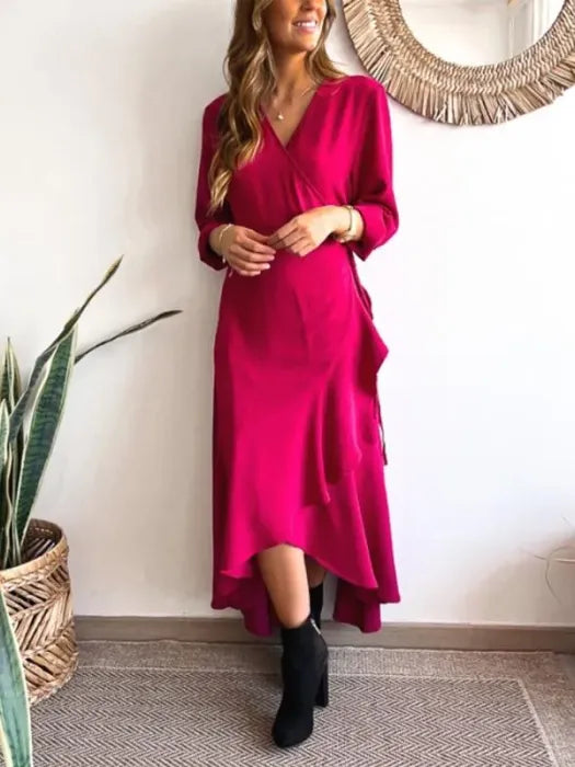 Léa | Robe Décontractée en Satin