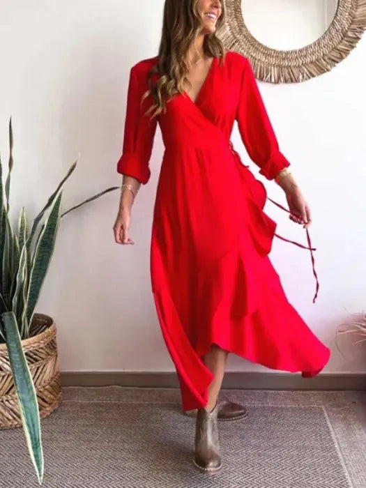 Léa | Robe Décontractée en Satin