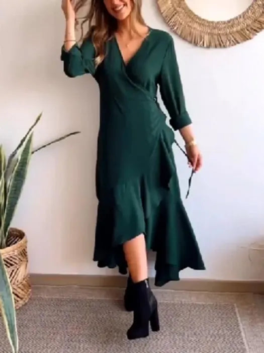 Léa | Robe Décontractée en Satin