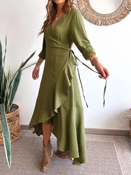 Léa | Robe Décontractée en Satin