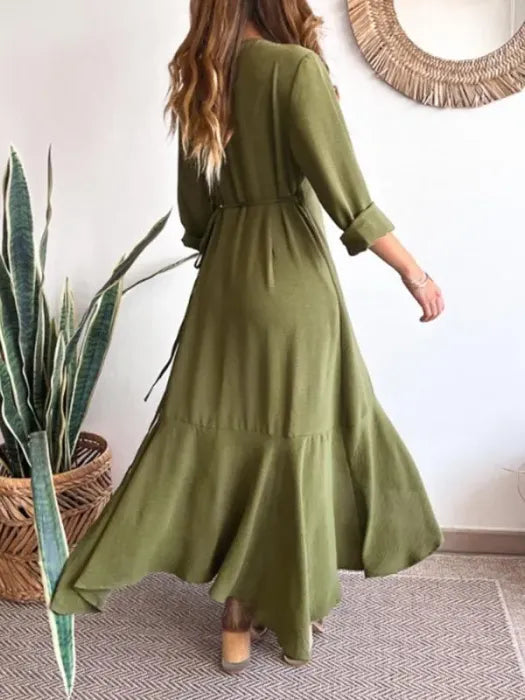Léa | Robe Décontractée en Satin