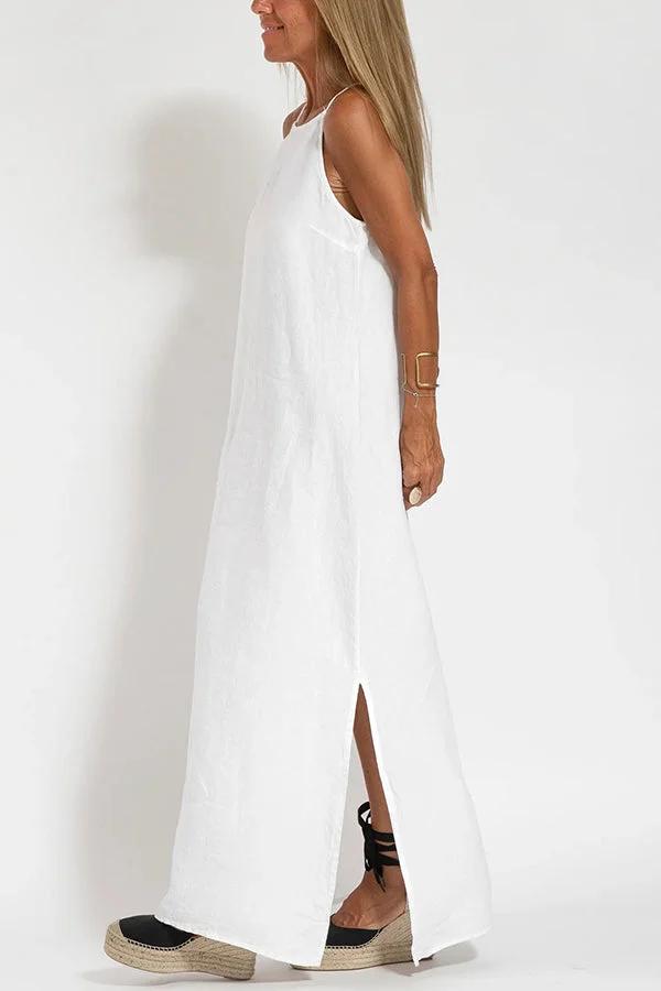 Luna | Robe d’Été en Lin