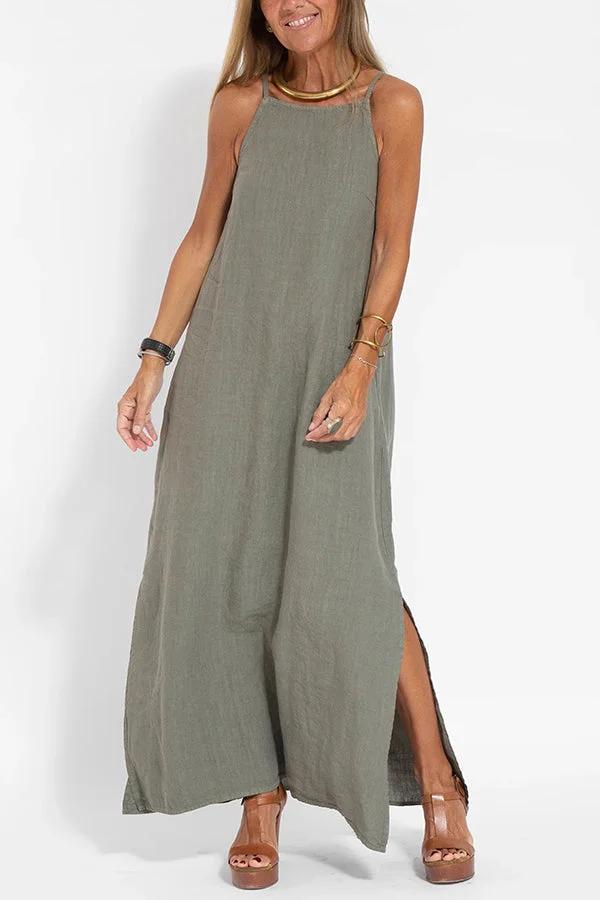 Luna | Robe d’Été en Lin