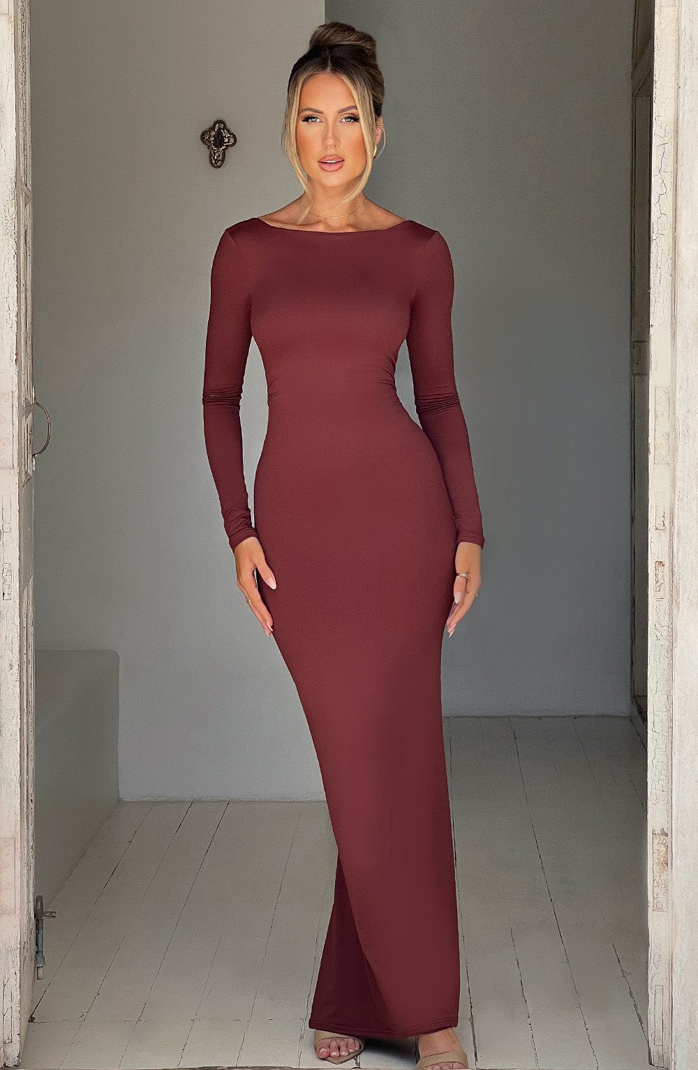 Eleanor I Robe Maxi Sans Dos