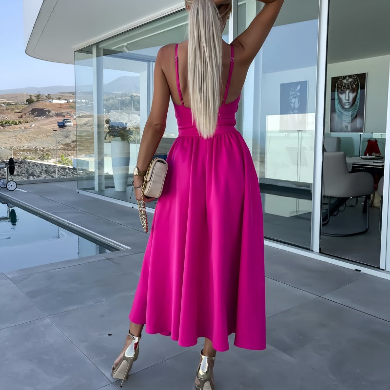 Suzette I Open Back Dress