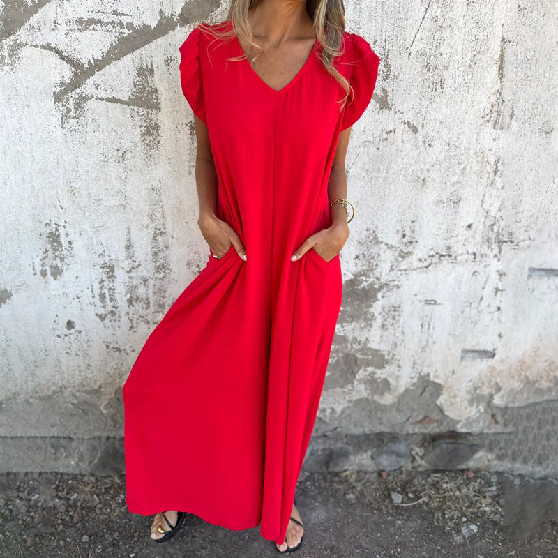 🔥 VENTE FLASH -50% ✨ Combinaison Femme à Col V – Imprimé Léopard & Couleurs Unies