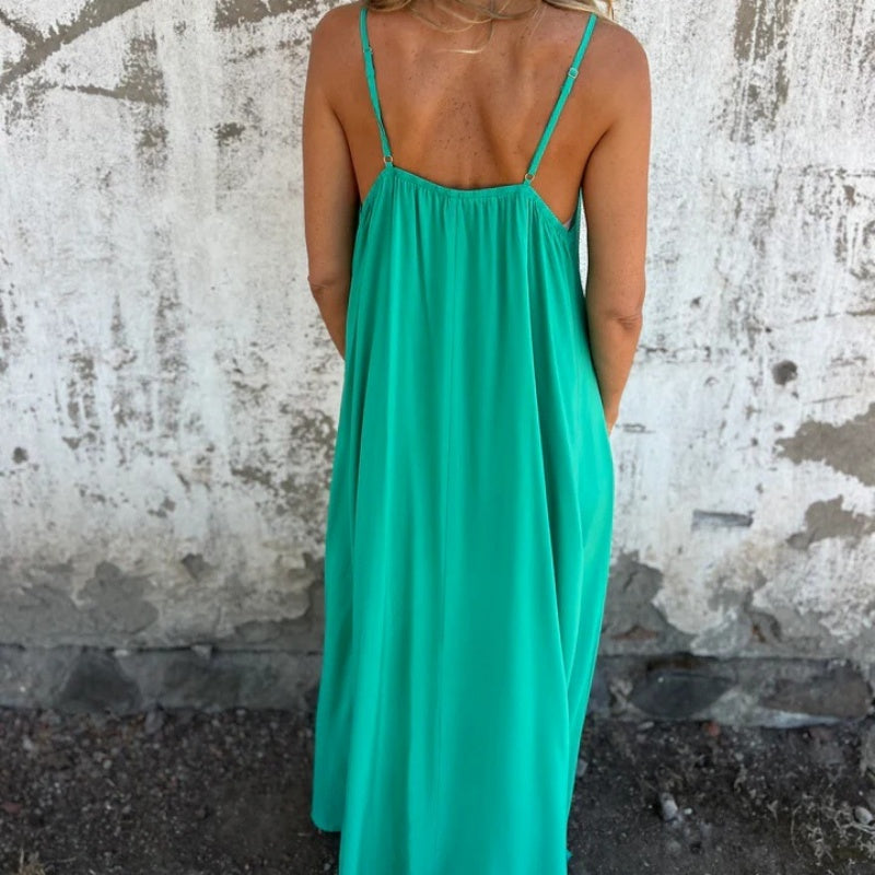 Élise | Robe Maxi Dentelle & Décolleté V