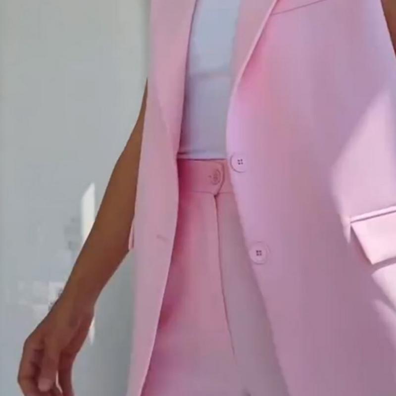 Vivienne | Ensemble estival élégant avec gilet