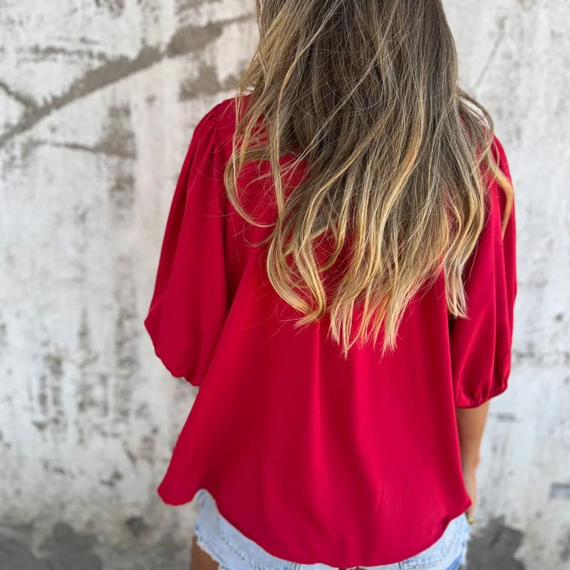 Hélène | Blouse Classique d'Été