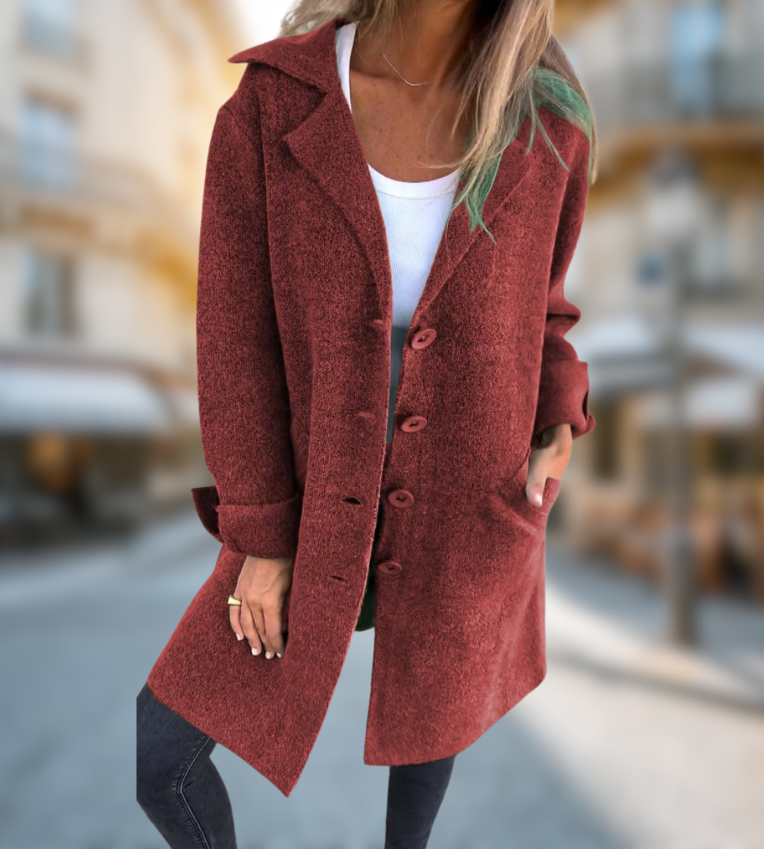 Jeanne I Manteau en Laine