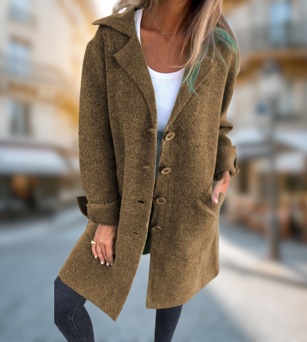 Jeanne I Manteau en Laine