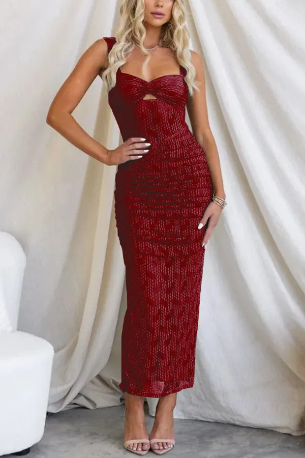 Verónica | Robe Froncée en Tulle