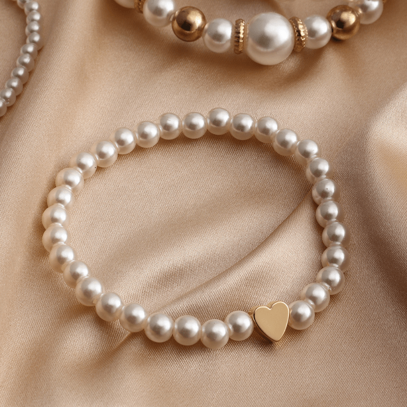 Camille | Bracelet perles Élégant