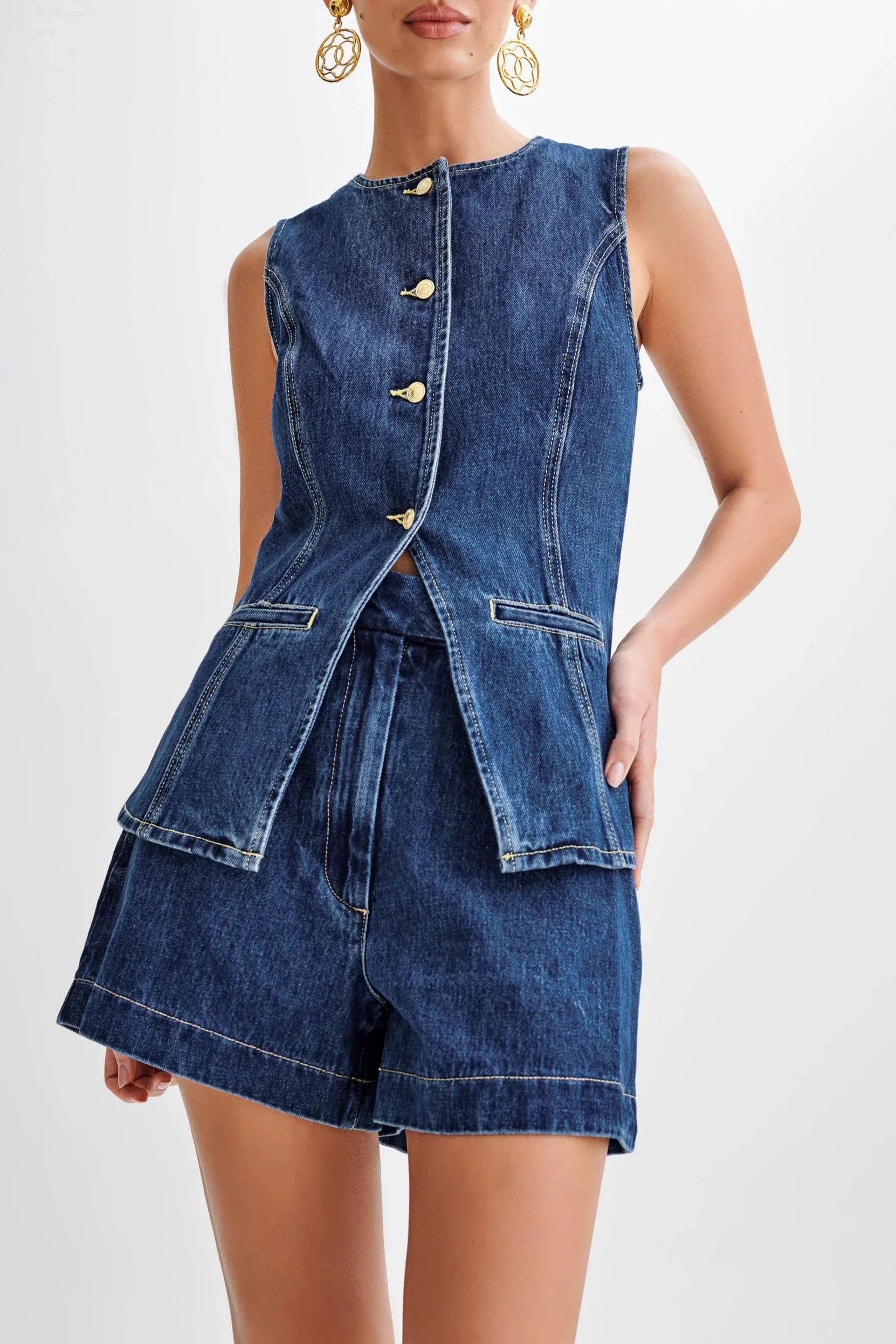 Anya | Ensemble Denim Chic