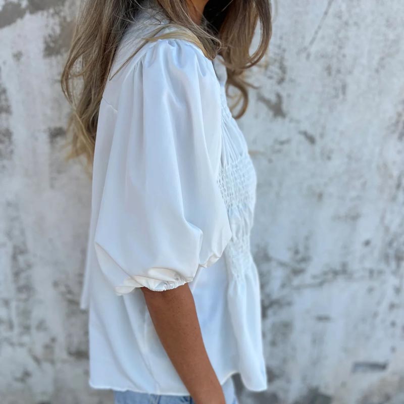 Hélène | Blouse Classique d'Été