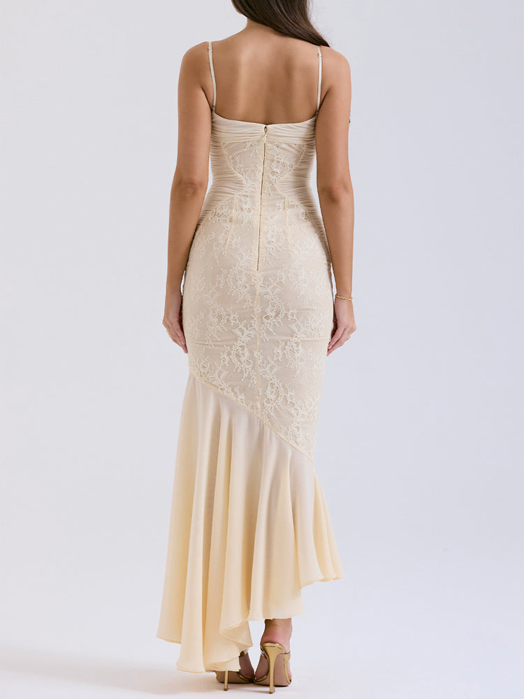 Quincy | Robe Sirène Dentelle Mesh