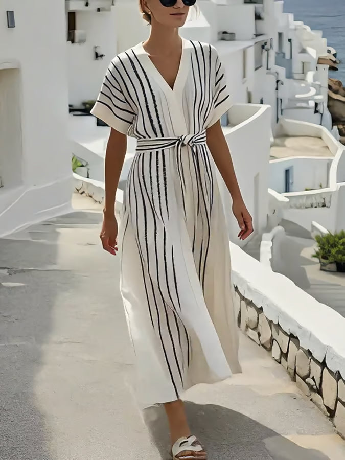 Robe en lin légère et fraîche